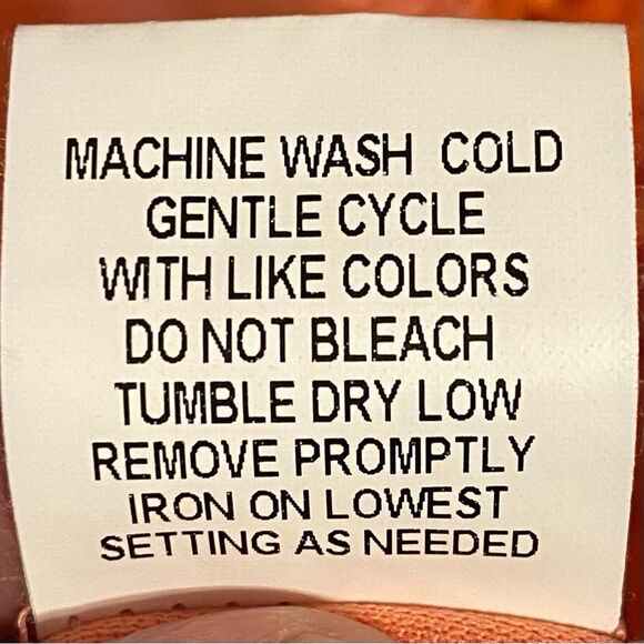 NY Collection Lacy Coral Blouse Short Sleeve Womens Size MP Flowy Lined Lace - Picture 6 of 6